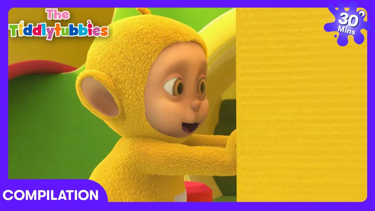Teletubbies - Byg et papkassefort | Børnefilm | WildBrain Førskole