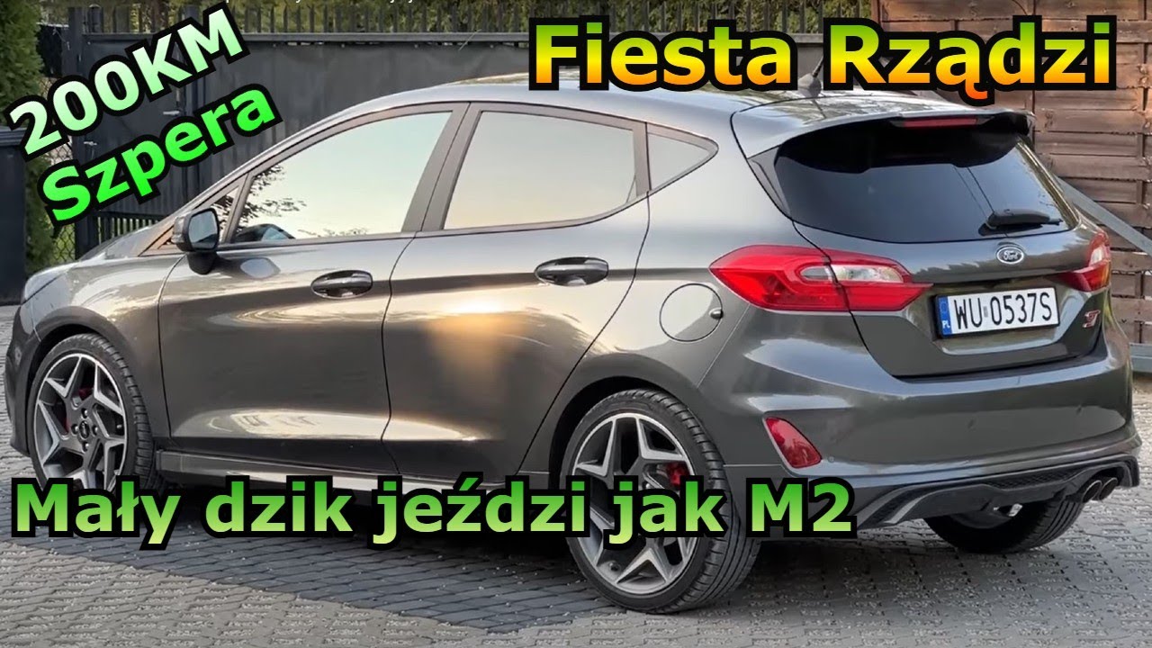 Ford Fiesta ST MK8 200KM szpera mały dzik Emocje jak w M2