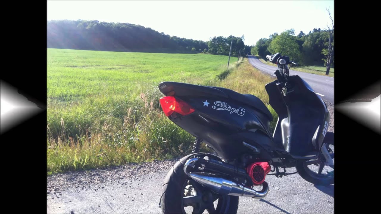 Snygga Yamaha mopeder