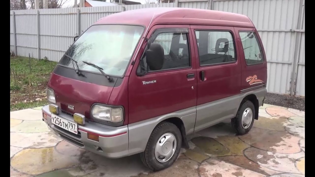 Обзор автомобиля Киа Таунер (Asia Towner) 1992г. Маленький да удаленький.