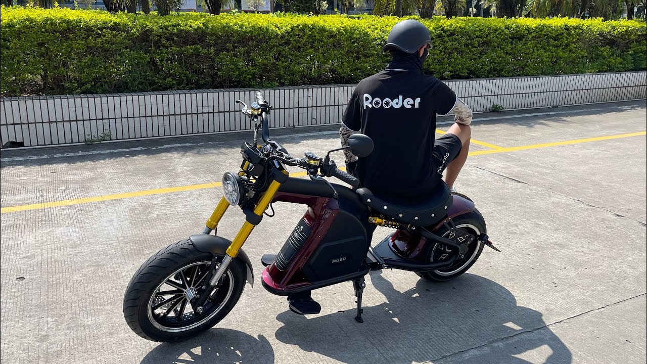 Rooder mangosteen knight m8s electric motorcycle 72v 4000w 80km/h