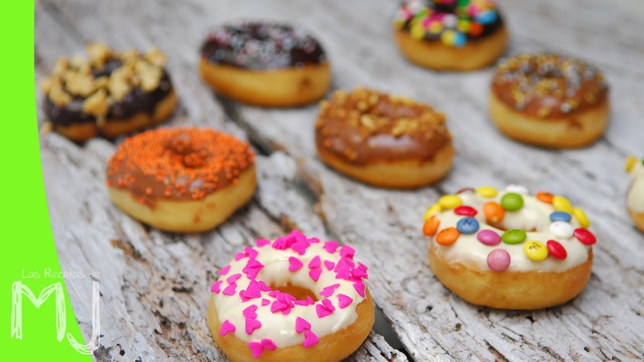 DONUTS BAÑADOS DE CHOCOLATE | Cómo hacer donas caseras