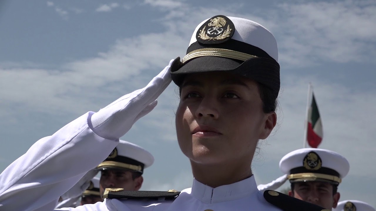 Días previos a convertirse en Oficiales de la Armada de México