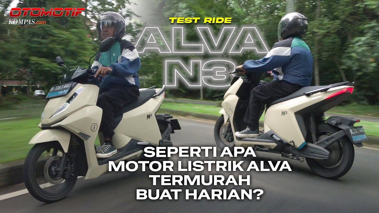 Alva N3 | Motor Listrik Termurah Alva, Seberapa Tangguh Buat Harian? | TEST RIDE