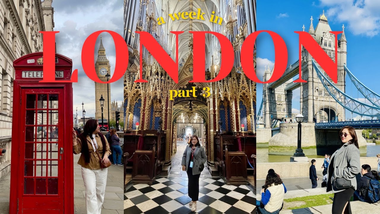 London Travel Vlog 🇬🇧 | Tower Bridge, St. Paul’s Cathedral & West End Musical
