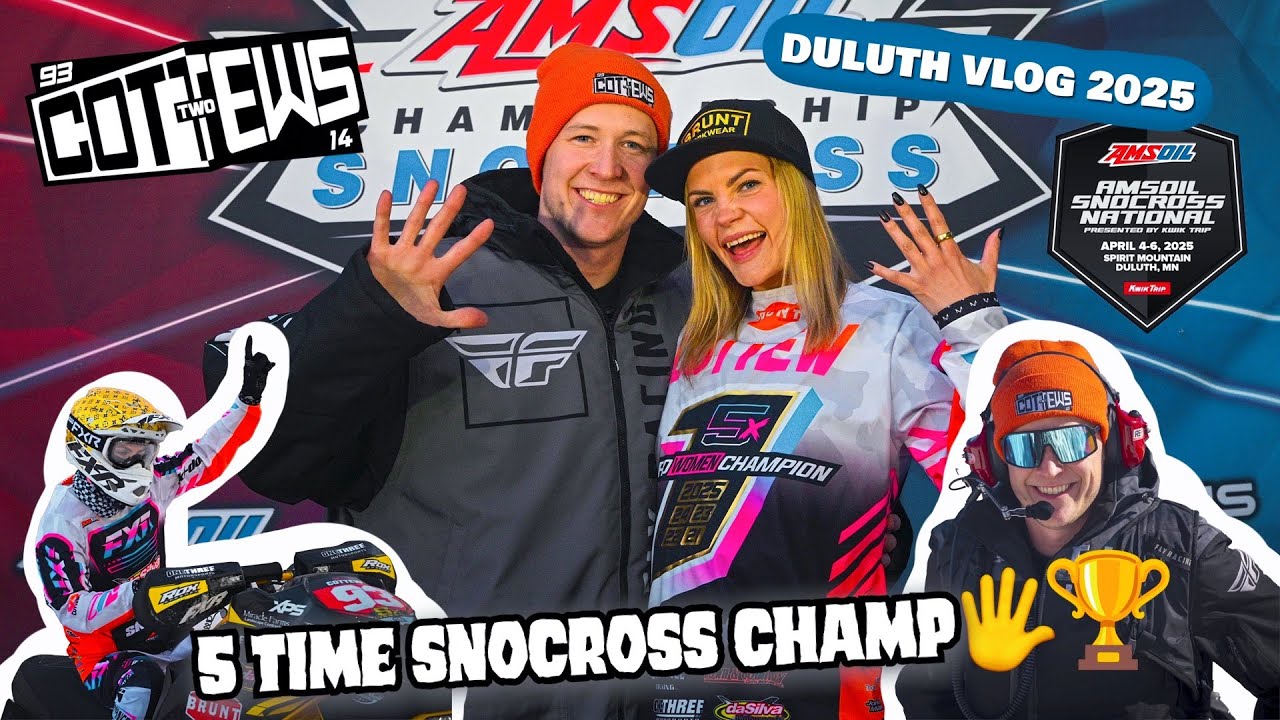5 Time Snocross Champ! 🖐🏆 / DULUTH 2025 | TwoCottews EP44