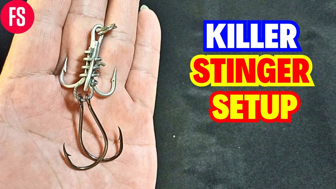 How to Make Your Own Stinger Treble Hooks | Fishing Tips & Tricks
