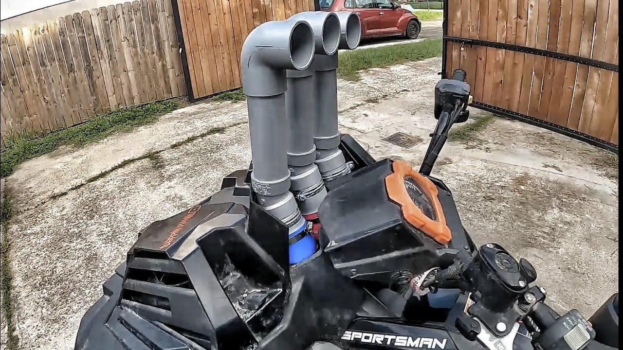 DIY Highlifter Sportsman 850 Snorkel Extentions
