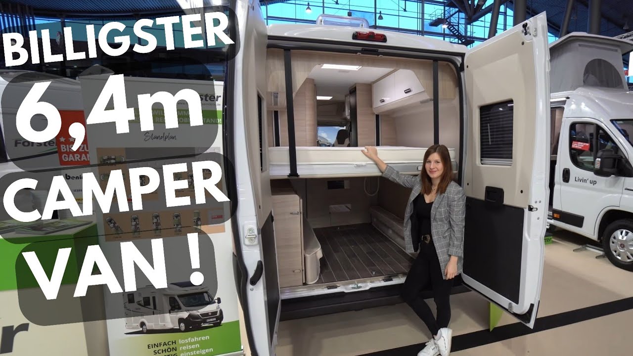 BILLIGSTER Camper Van Deutschlands. Forster Vantasy Van 636 HB. DAS WOHNMOBIL ZUM DISCOUNT PREIS!