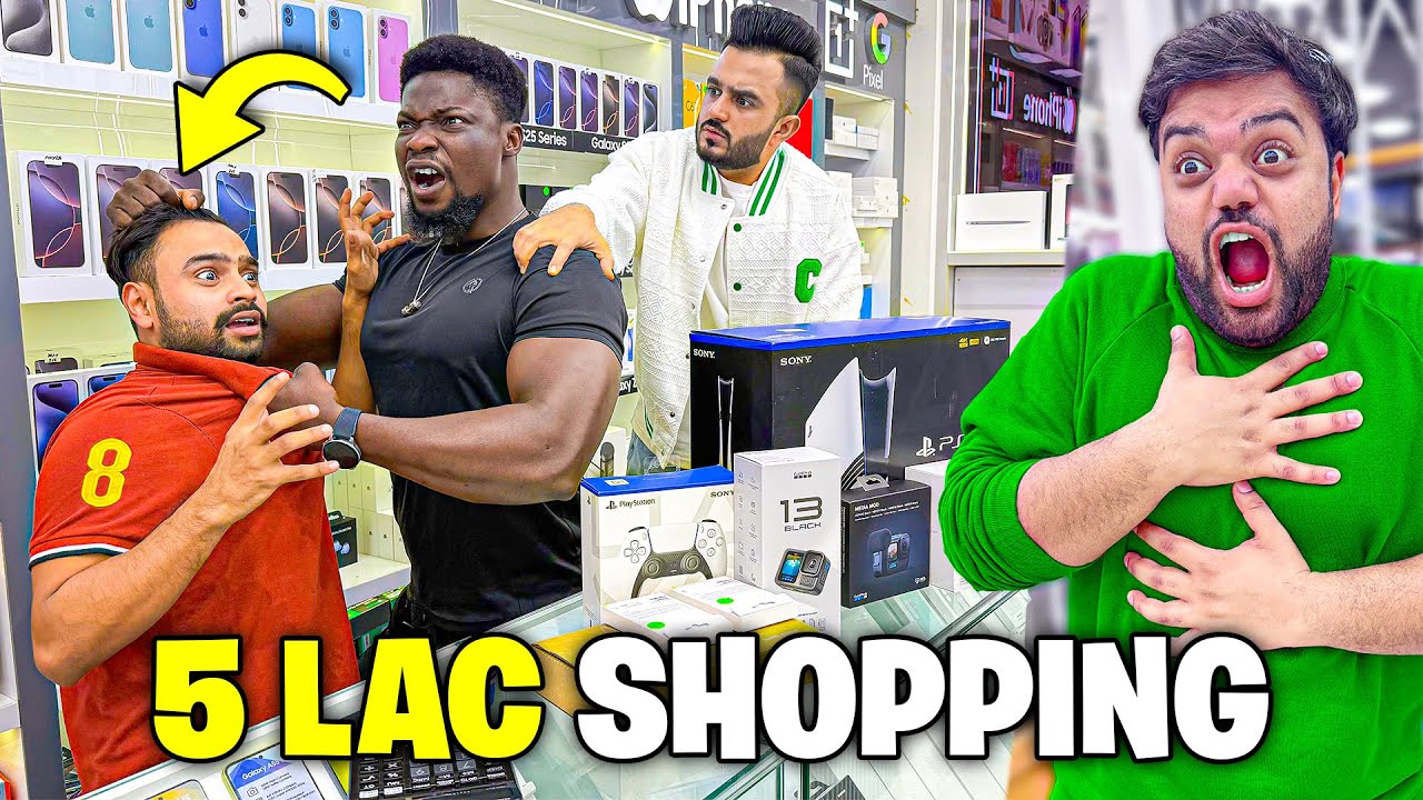 Rs 5 Lakh Shopping in Dubai (Gone Wrong) 😱 | Dukan Mein Larai Ho Gai 😡