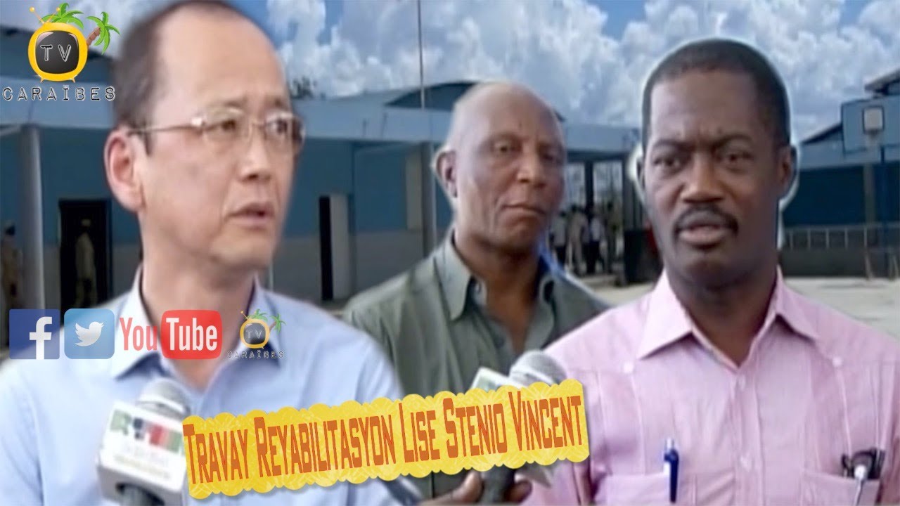 DG BMPAD Sou Avansman Travay Reyabilitasyon Lise Stenio Vincent Nan Komin Cerca La Source