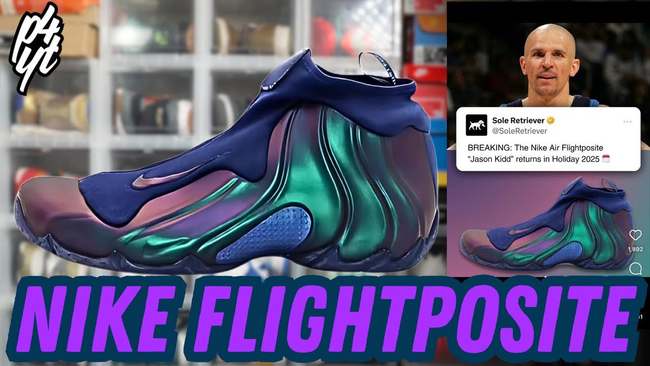 This 2025 Nike Air Flightposite PE Will Shock The Sneaker Culture