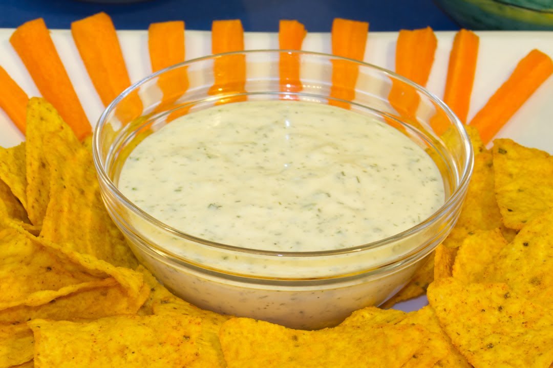 Salsa Ranch Dip o Ranch Dressing al Estilo Hidden Valley