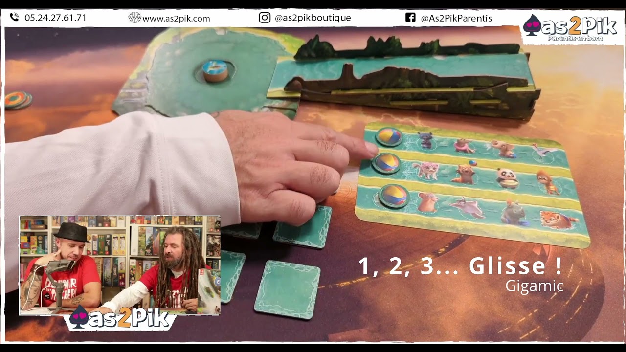 1, 2, 3    Glisse ! - Gigamic - Les règles du jeu