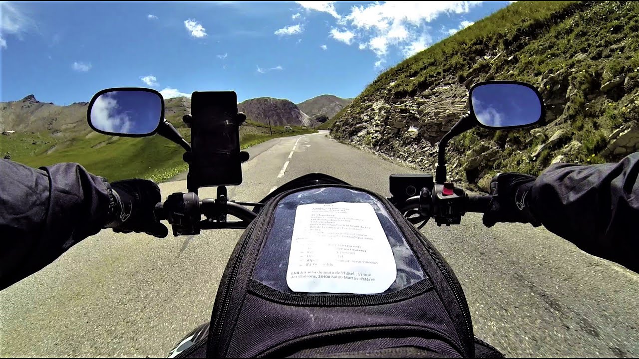 Honda CB600F Hornet - Col du Galibier (2642m) 🔥🔥