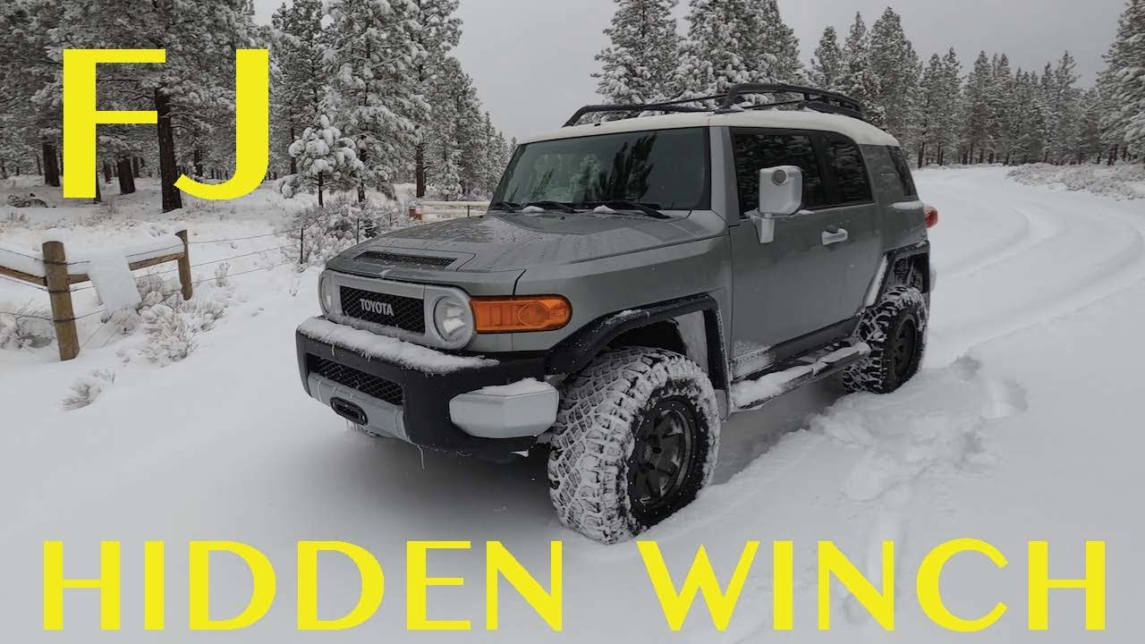 FJ Cruiser Hidden Winch w/Install Instructions