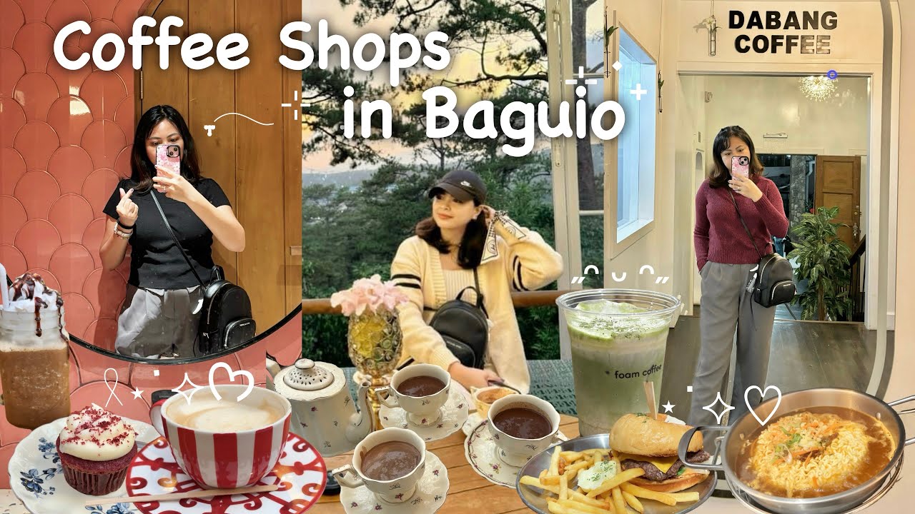 Baguio City 🍓 The Glasshouse Café | Foam Coffee | Dabang Coffee  ☕️🍵🍜 ❤︎ Emmy Lou