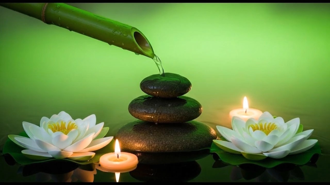 Relaxing Music ...Relaxing Piano Music Bamboo Water Fountain | Sleep, Meditation & Stress Relief |