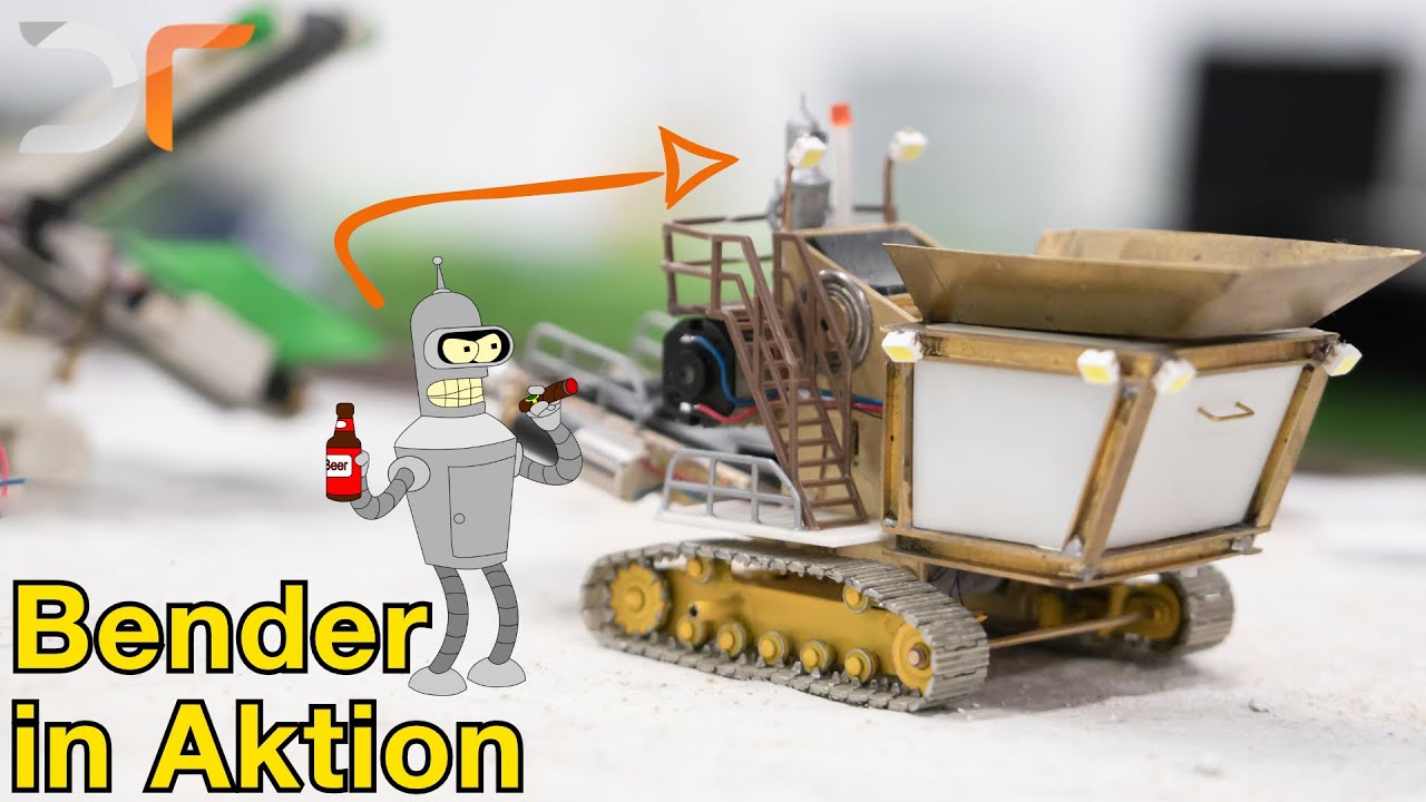 Kraft wie ein Großer: Backenbrecher im Miniaturformat RC 1:87