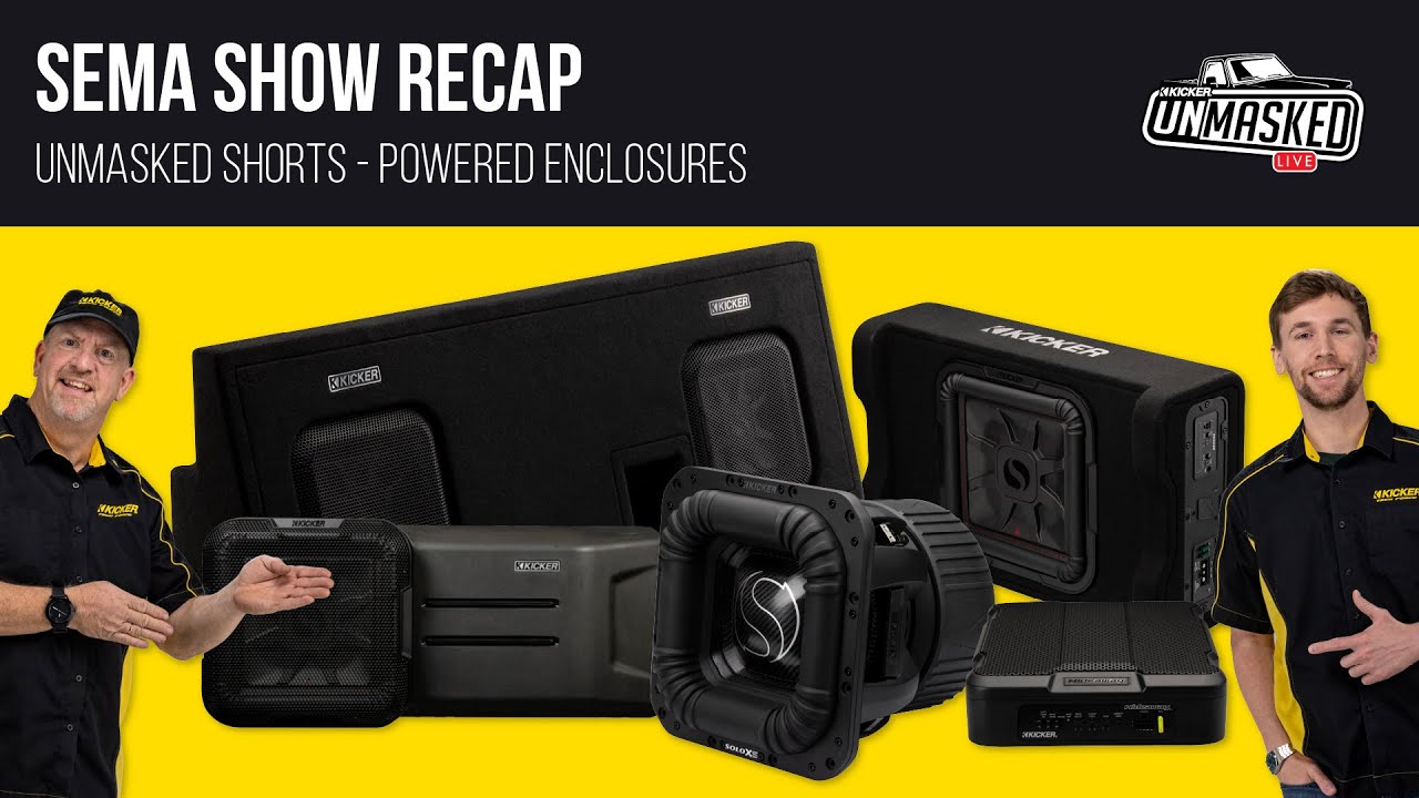 KICKER UnMasked Short - Ep 171 - Powered Enclosures