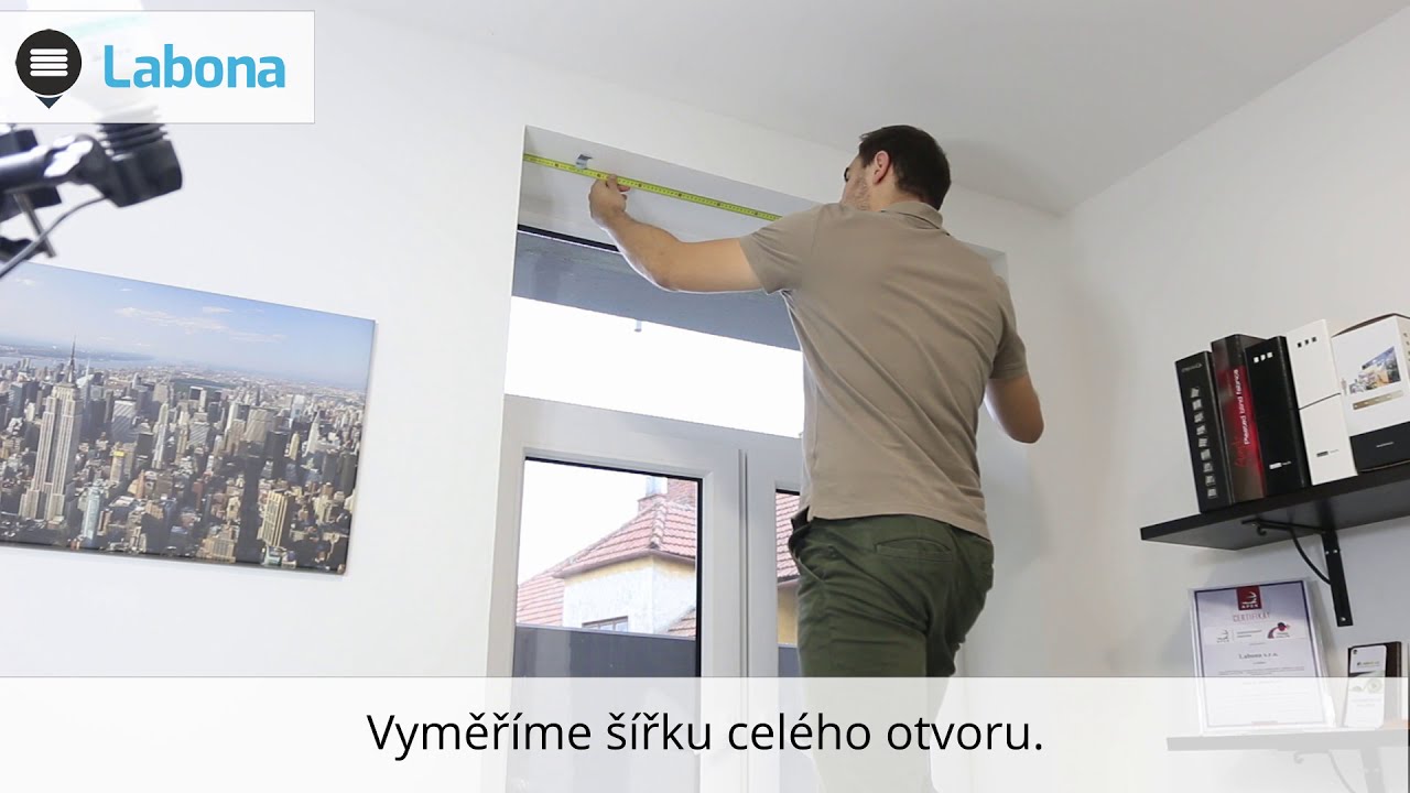 Návod na vyměření vertikální žaluzie - Labona.cz