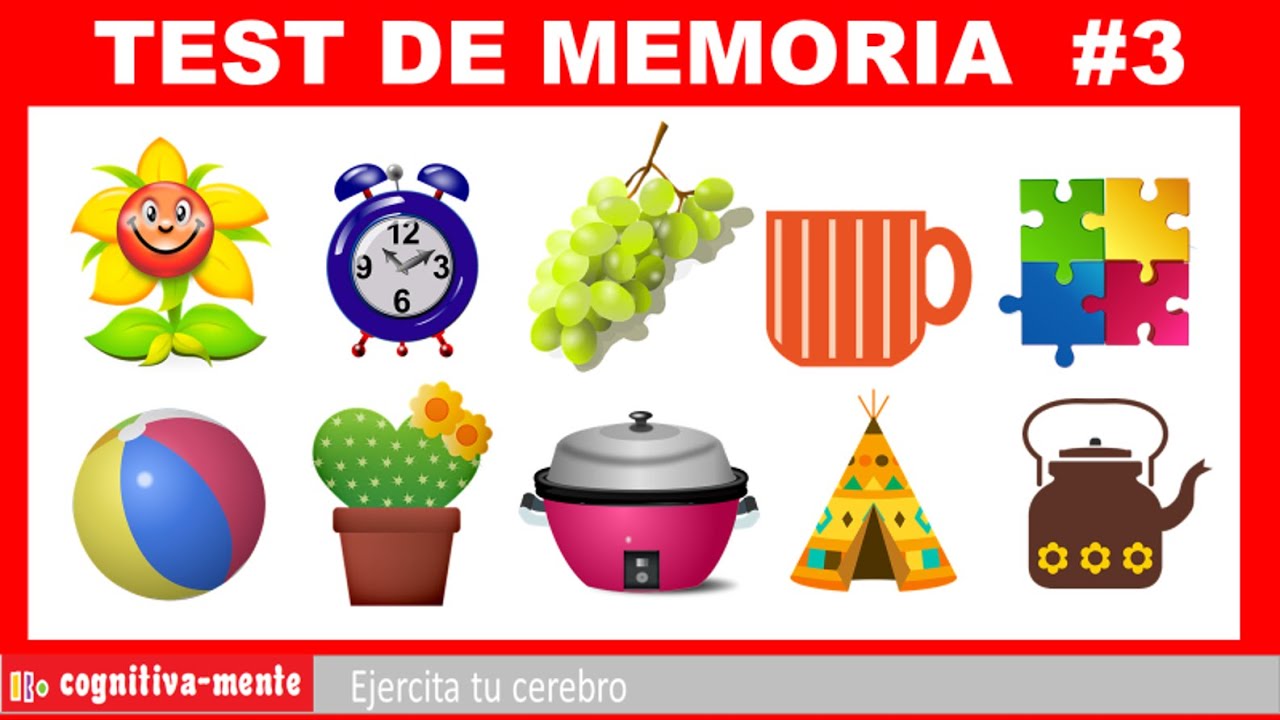 Pon a Prueba tu Memoria con este TEST DE MEMORIA VISUAL #3