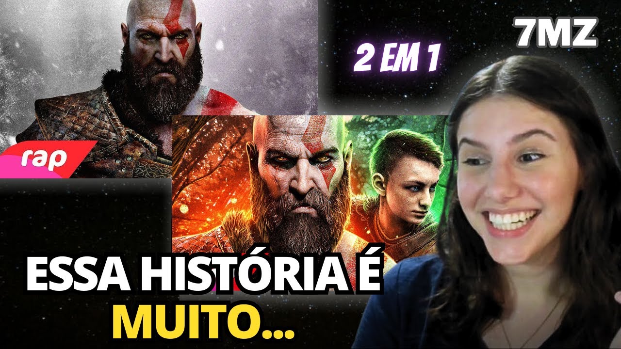 Rap do Kratos - EU SOU UM DEUS e Rap do Kratos e Atreus (God of War) - NÓS SOMOS DEUSES | NERD HITS