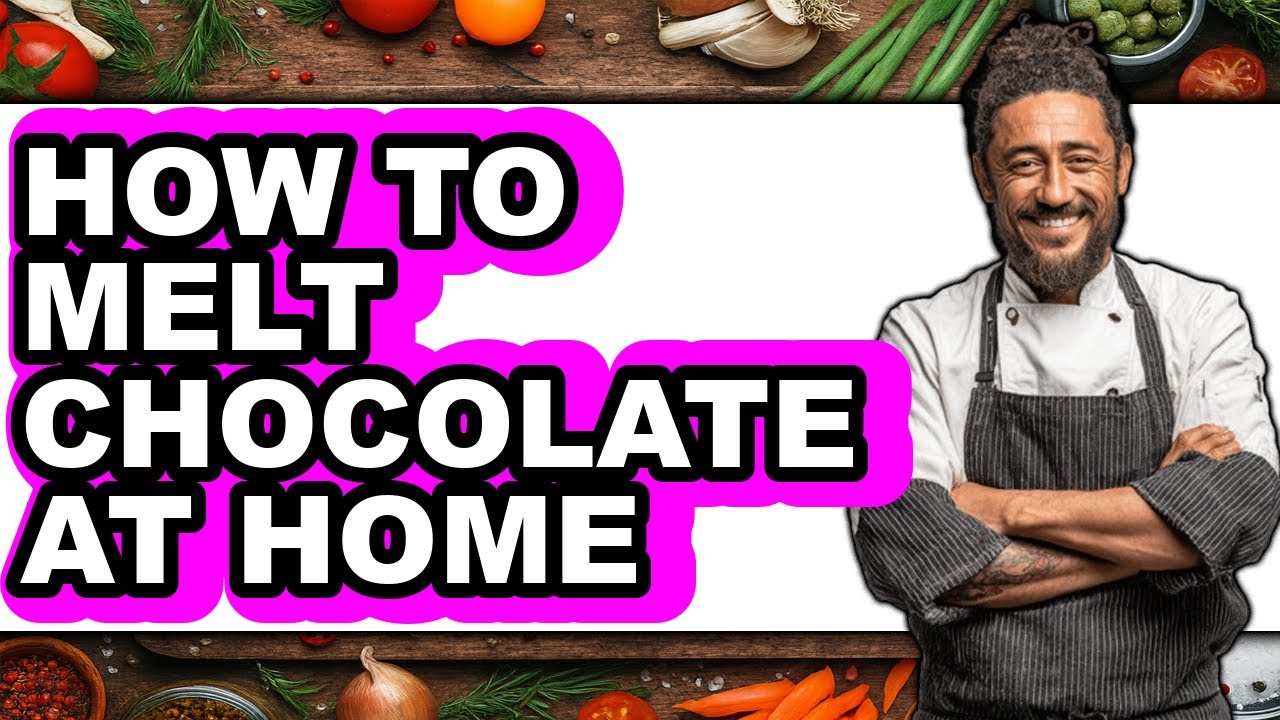 How to Melt Chocolate at Home - Easy Guide