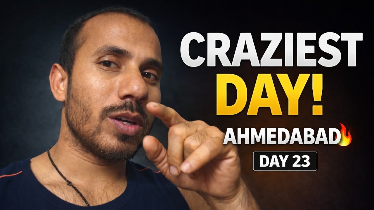 The Busiest Day of My Life in Ahmedabad! | Day 23