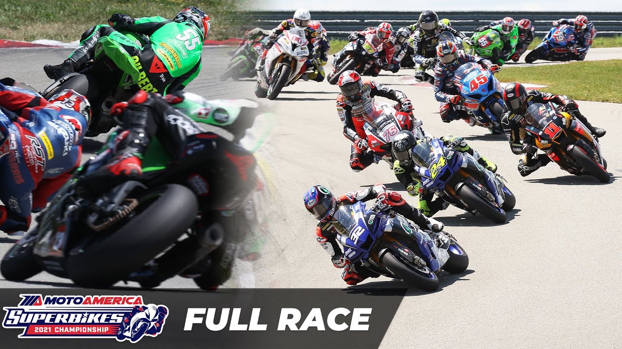 MotoAmerica HONOS Superbike Race 1 at Pittsburgh 2021