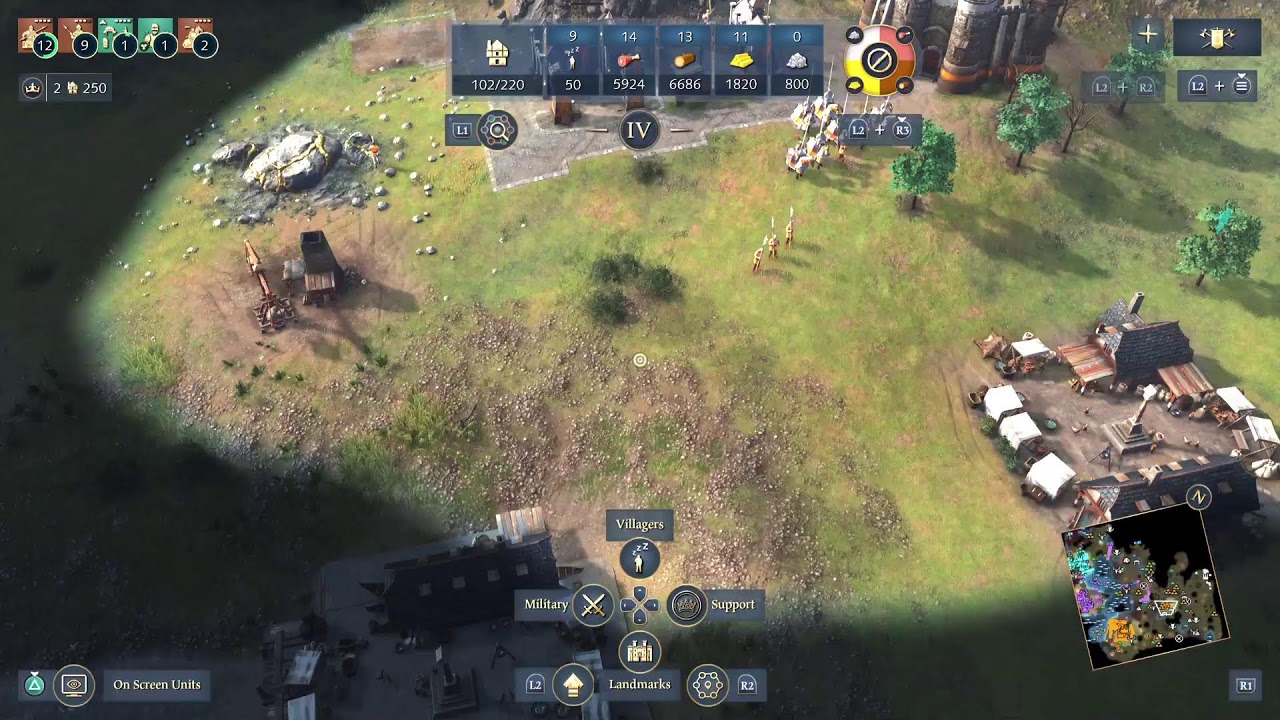 Age OF Empires 4 livestream PS5 60fps
