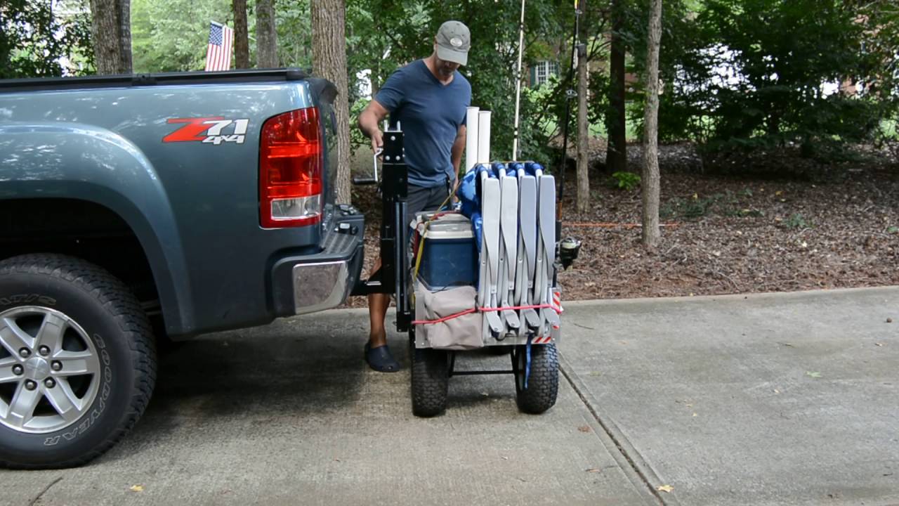 Hitch-N-Go Carts, fantastic beach cart. and fishing cart.