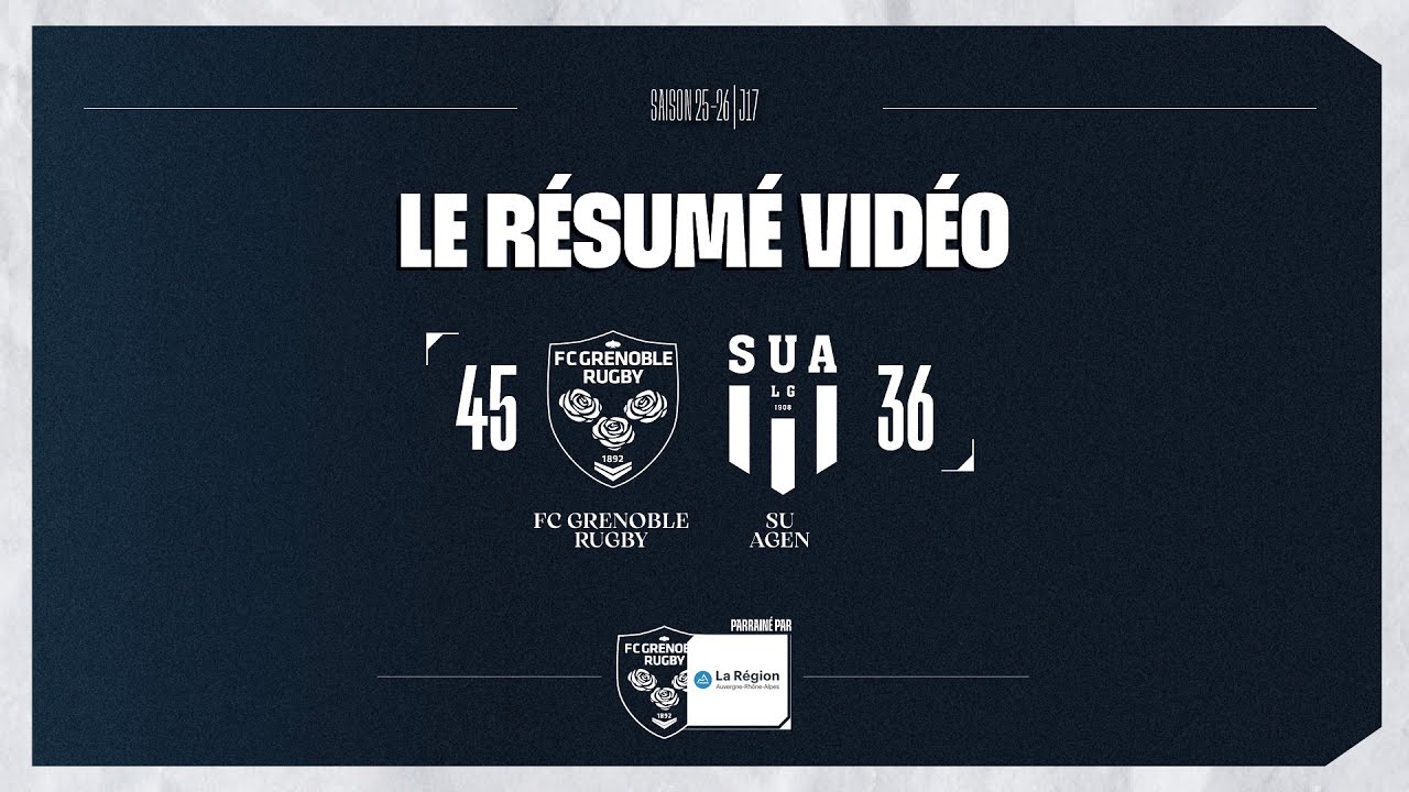 Le résumé vidéo | FCG - SUA | J17 | 25 - 26