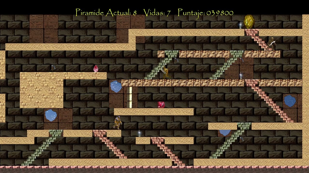 “Kings Valley Remake – Solución completa (versión clasica)”