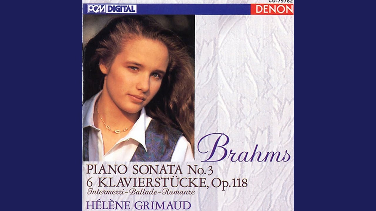 6 Klavierstucke, Op. 118 - II. Intermezzo in A Major