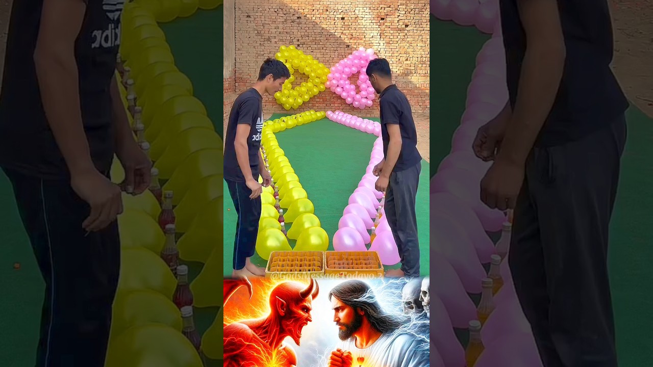 Jesus Vs Satan: Only 1% God Lovers will see this blessing video💢 ✅✝️↔️❌👹 