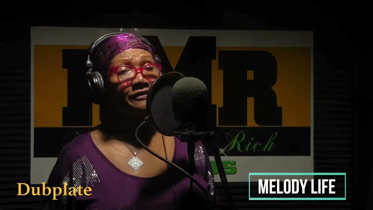 Marcia Griffiths recording - Melody Life - Dubplate