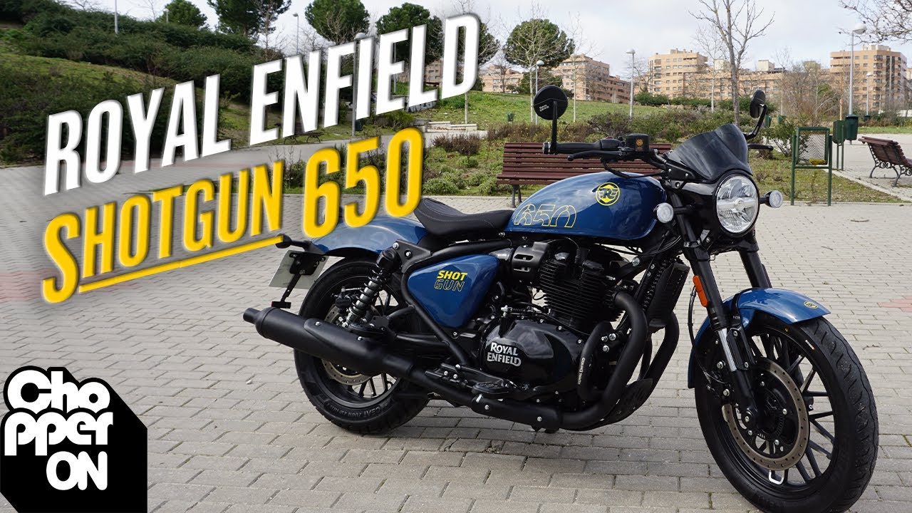 Royal Enfield Shotgun 650. Prueba en Español - Walkaround.