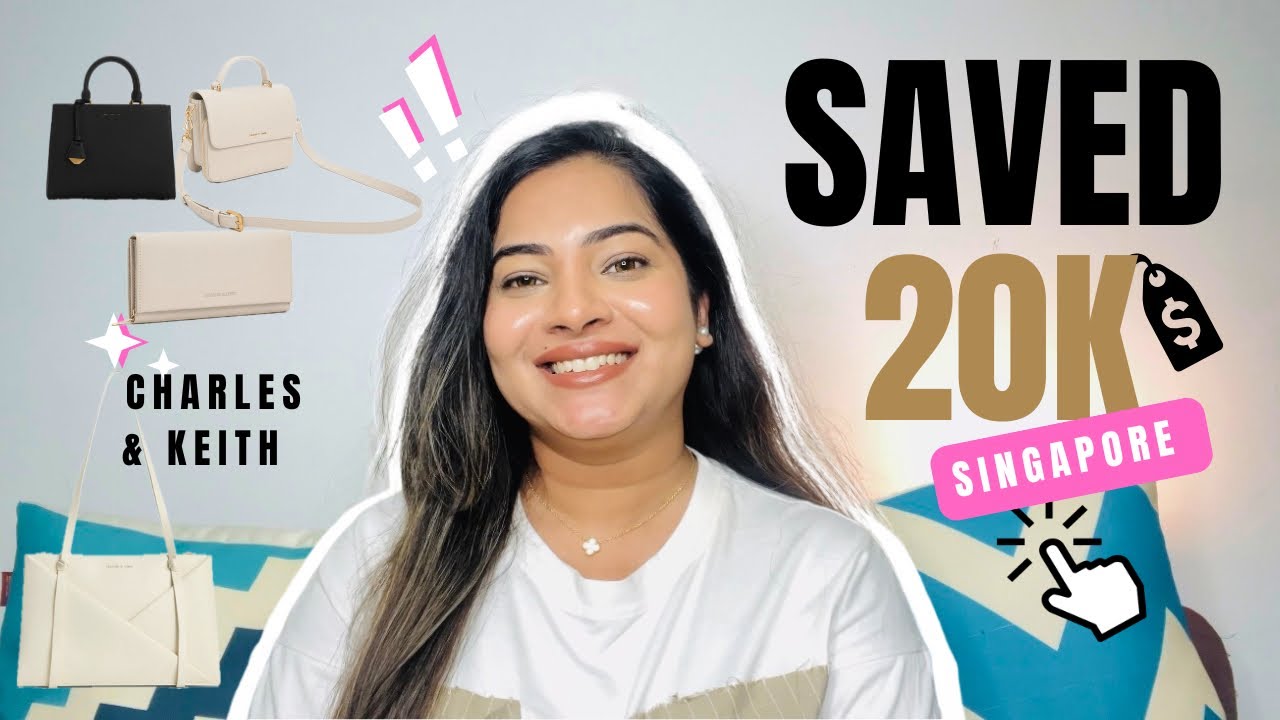 Charles & Keith Singapore vs India Prices 💥 | First YouTube Video Haul