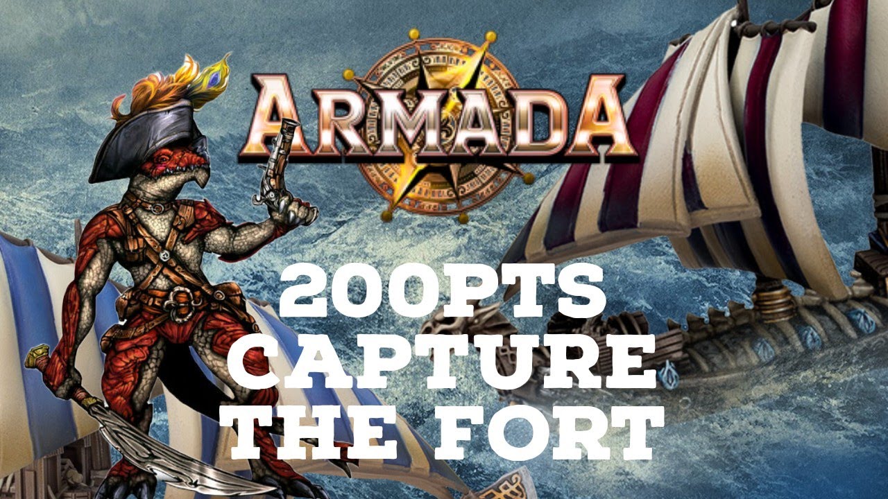 Kings of War Armada Battle Report - Varangur Vs Salamanders 200pts 