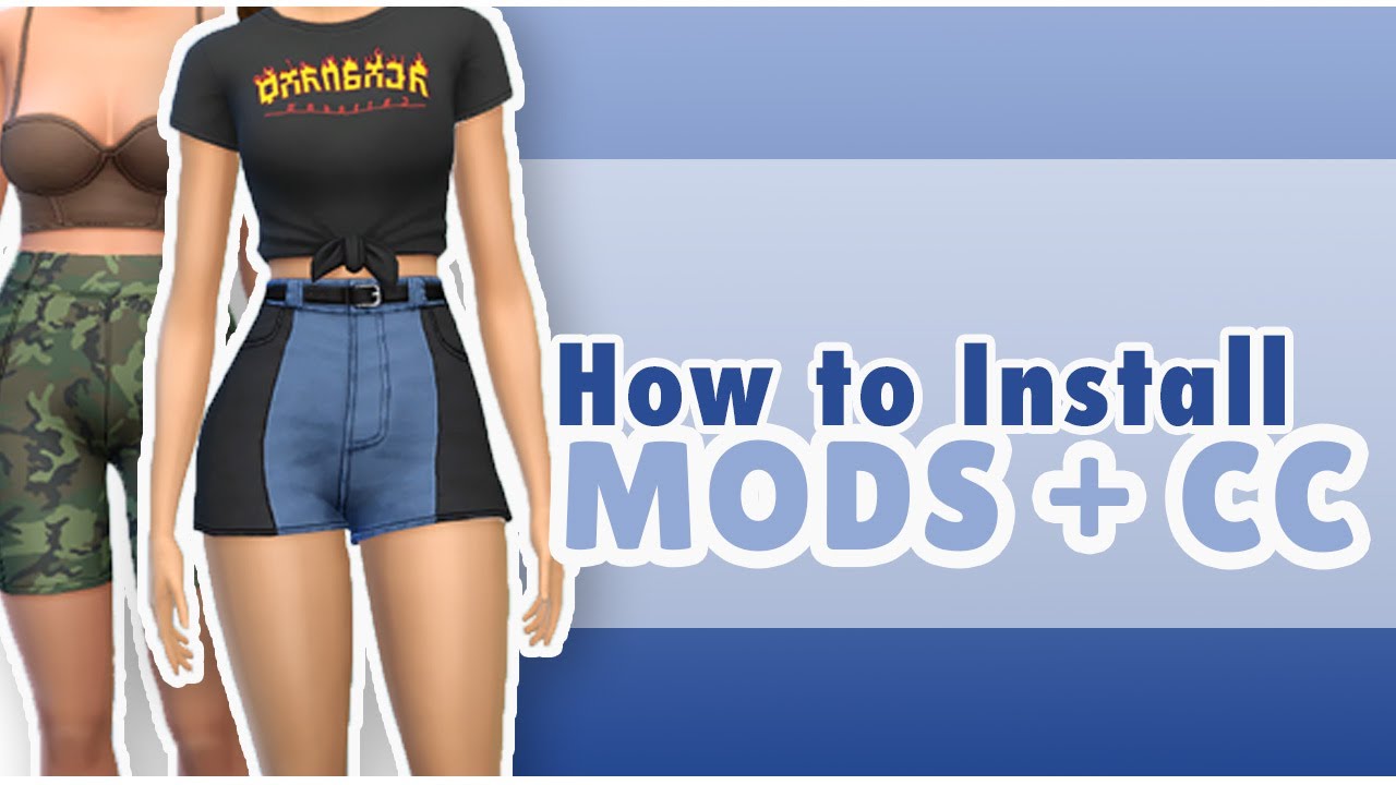 HOW TO INSTALL MODS AND CC + MY ESSENTIAL BEGINNER MODS - The Sims 4 Tutorial