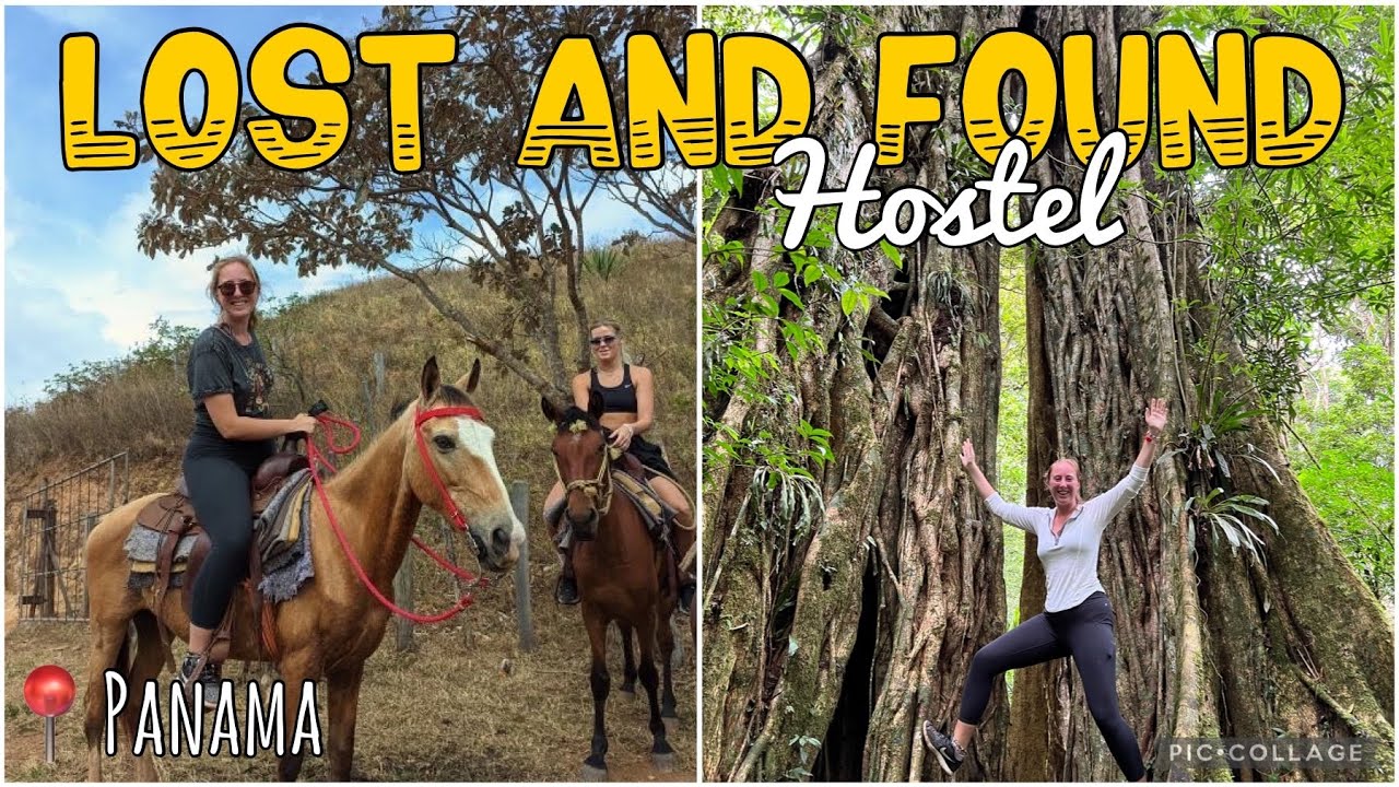 PANAMANIAN EXPERIENCE AT THE LOST AND FOUND HOSTEL (Solo Female Backpacking Central America Vlog)