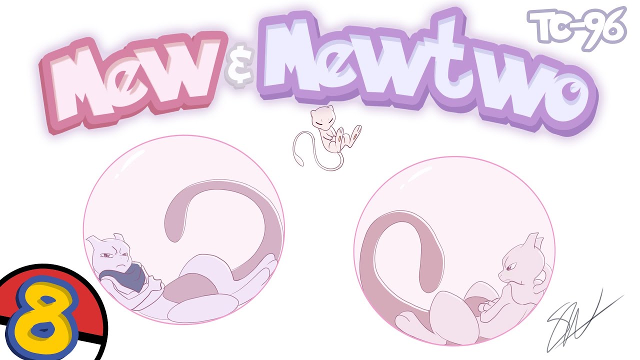 Mew & Mewtwo by TC-96 [Comic Drama Part #8]