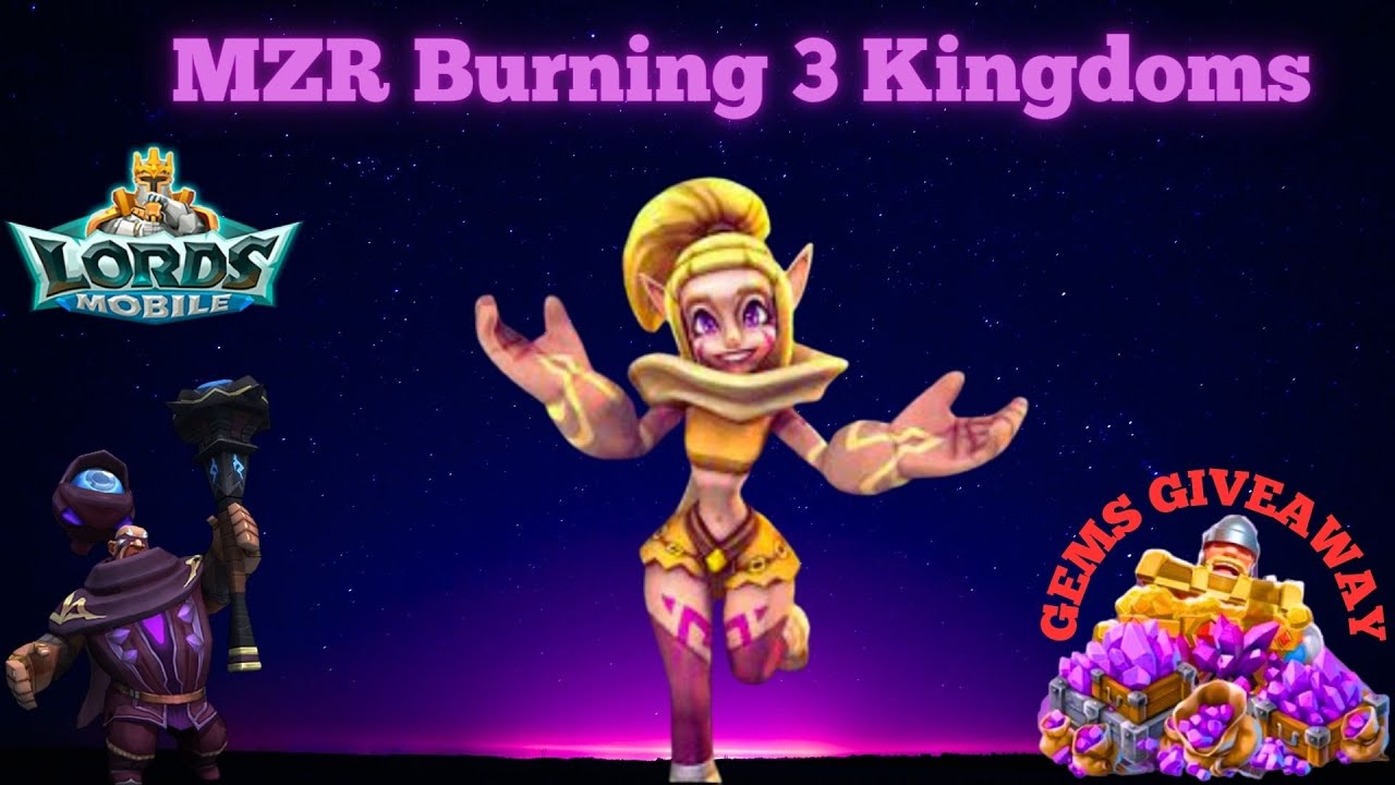 3 KINGDOM RAIDS AND GEM GIVEAWAY - LORDS MOBILE