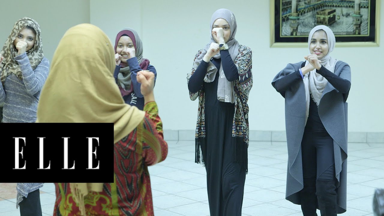 Muslim Women Learn to Fight Back | ELLE