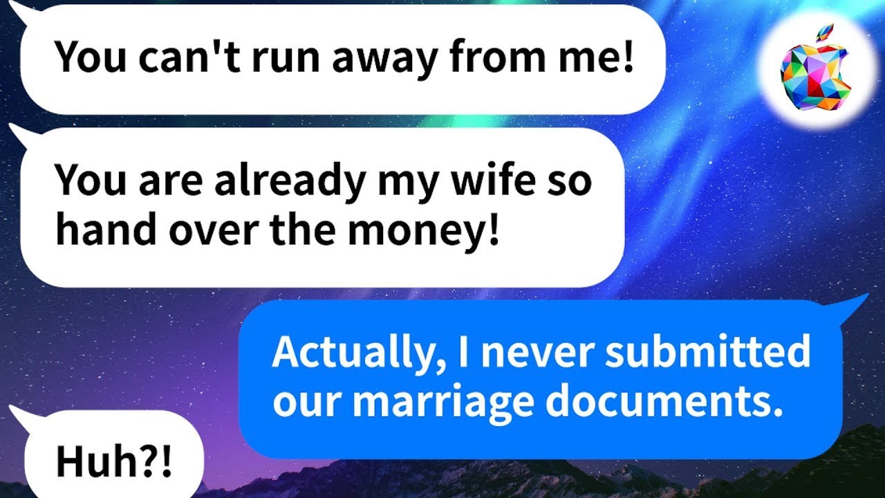 【Apple】My boyfriend proposed by text right after my parents died and and left me an inheritance
