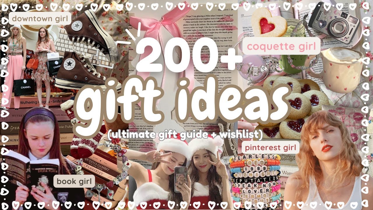 200+ ultimate birthday wishlist / gift ideas ✨