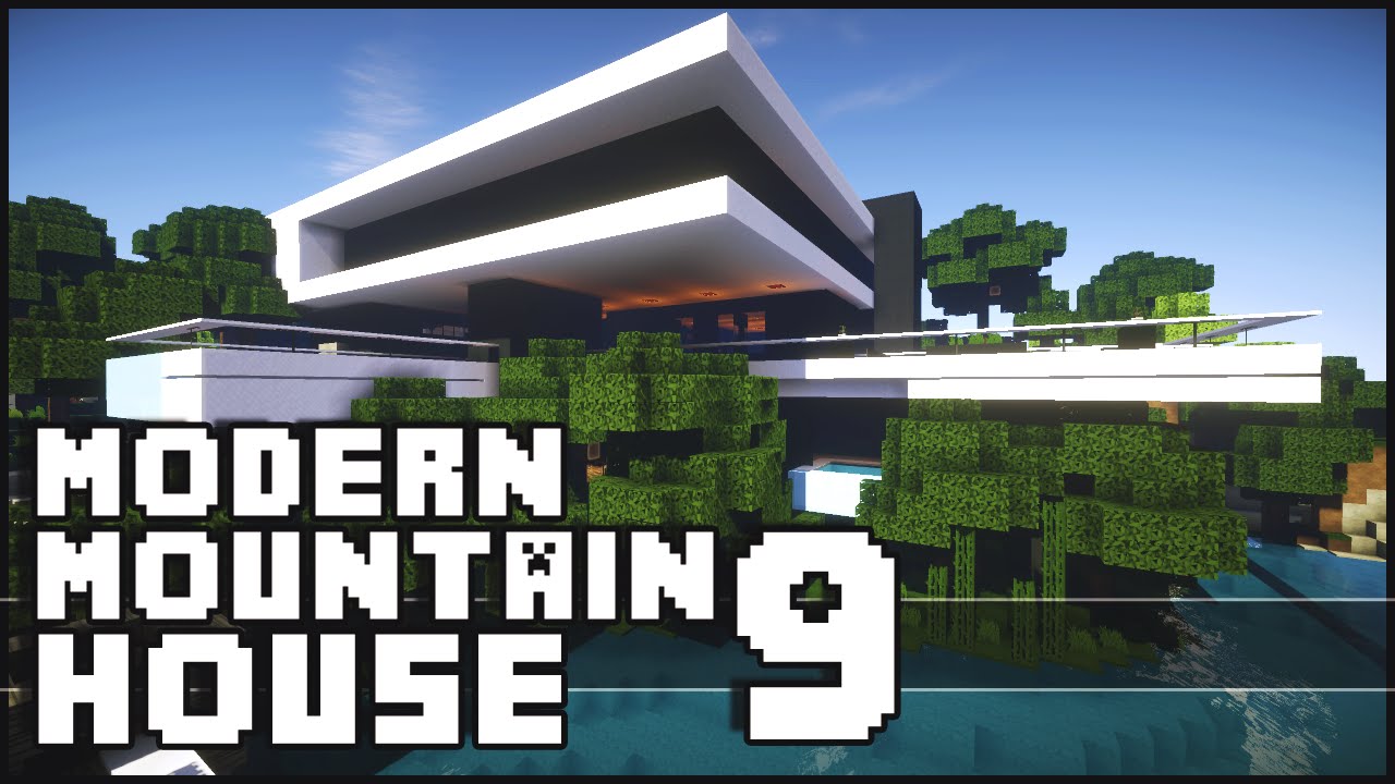 Minecraft - Epic Modern Mountain House 9