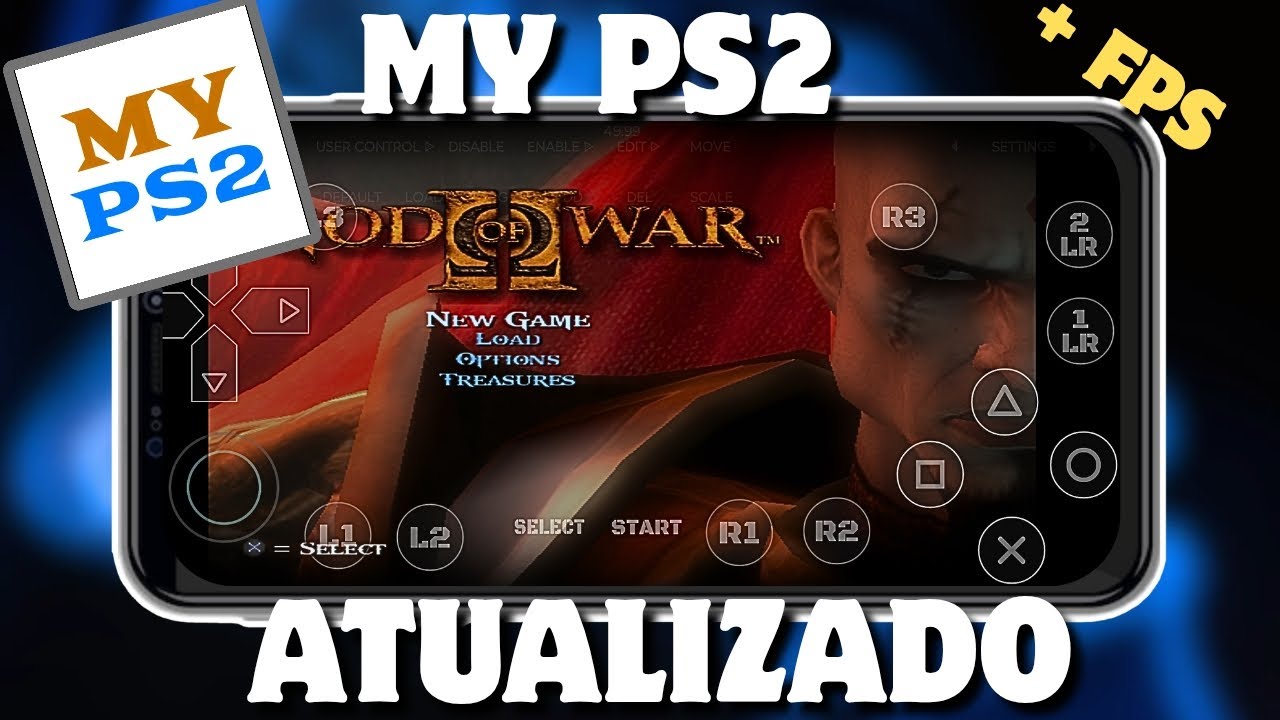 MY PS2 ATUALIZADO! EMULADOR DE PS2 RODANDO LISO NO ANDROID 