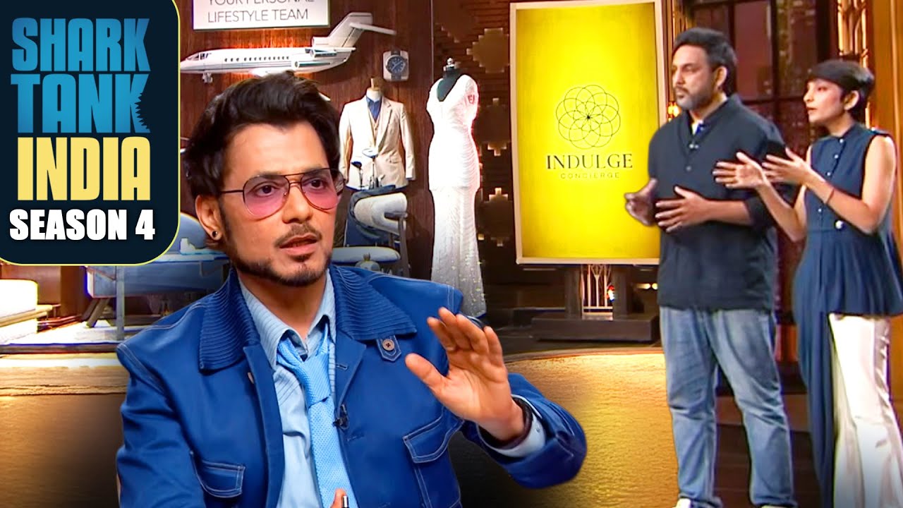 Luxury अब आपके हर Step पर- 'Indulge Concierge' के साथ! | Shark Tank India S4 | Male Entrepreneurs